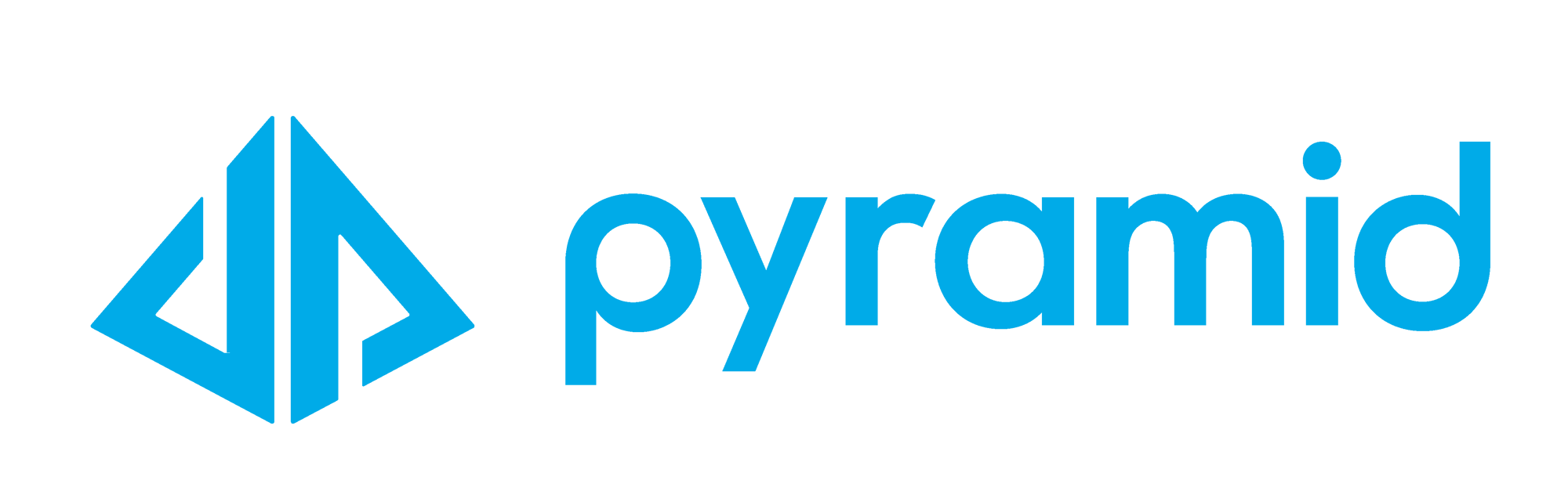 Pyramid Logo CMYK Blue